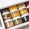 Sealed Glass Food Storage Jars, 4-Pack