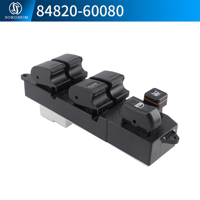 84820-60080 RHD Front Right Driver Master Power Window Control Switch For Toyota Hilux Dual Cab LN167 Prado 90 Series 8482060080