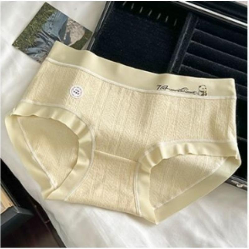 Fresh Girl Panties with Antibacterial Properties Waist Waist and Buttocks Triangle Women’s Panties
