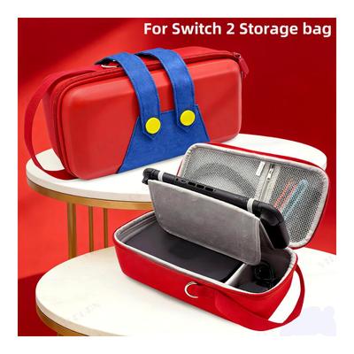 Large Capacity Hard Shell Storage Case for Switch 2 Compatible Console with Game Card Slots