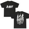 Alexisonfire Crisis 20 Años Rana Tour 2026 Camiseta Gráfica de Algodón Unisex
