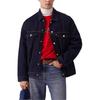 Levis SS25 New Year Limited Edition Shearling Button-Up Casual Denim Jacket Men Jackets Denim-Blue 0036I-0000