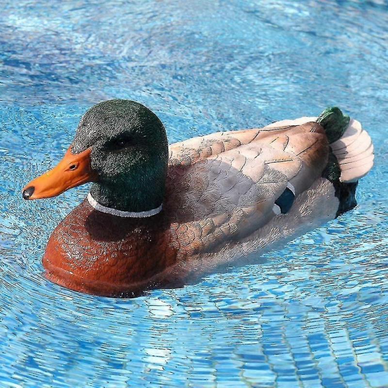 V201 Rc Boat Rc Duck Boat 2.4ghz Hunting Motion Remote Control Duck Boat Waterproof For Swimming Po