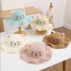 Multiple Colors Girls Sun Hat Cute Cat Children Sun Hat Fashion Fisherman Hat  Summer