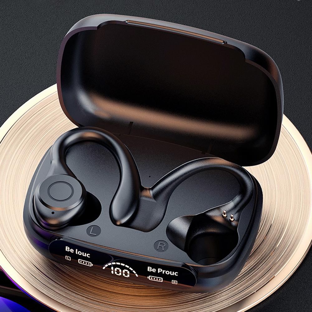 Bluetooth Headset 5.3 Wireless Earphones Headphones Noise Reduction HiFi Stereo Headphones Earbuds Sports Running Earbuds