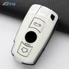 TPU Car Key Case Cover Shell For BMW X1 X5 X6 Z4 E90 E60 E70 E87 3 5 6 Series M3 M5 Holder Shell Fob Key Chain Accessories