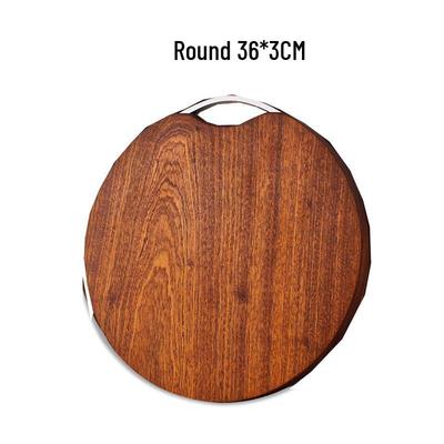 StarProsper Ebony Wood Round Cutting Board