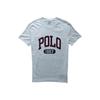 Polo Logo Letter And Number Print Crew Neck Short Sleeve T-Shirt Men Tops White 710796090-002
