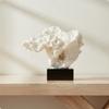 Coral Resin Sculpture Modern Minimalist Statue for Entryway