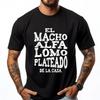 Macho Alfa Lomo Plateado Koszulka z nadrukiem Projektanta Koszulka Męska Koszulka Graficzna Odzież Męska Styl Japoński