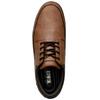 Edwin Leather Waterproof Casual and Business Lightweight Size Men's Sneakers, Shoes, Sole, Slip-Resistant, Lace-Up Oxfords, Brown, 28.0 (edm459)
