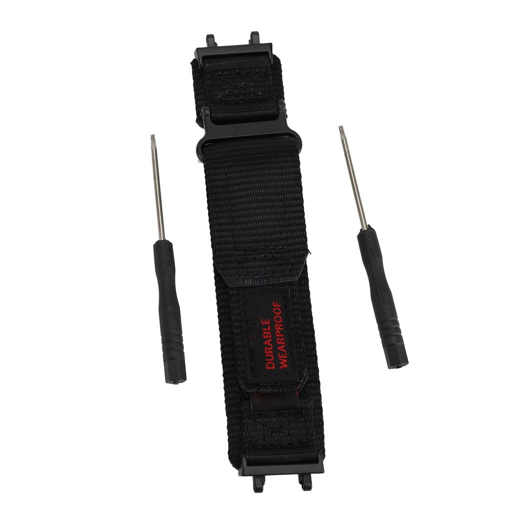 Nylon Watch Band for Huami Active Edge A2212 Hook and Loop Fastener Sporty Style Braided Soft Replac