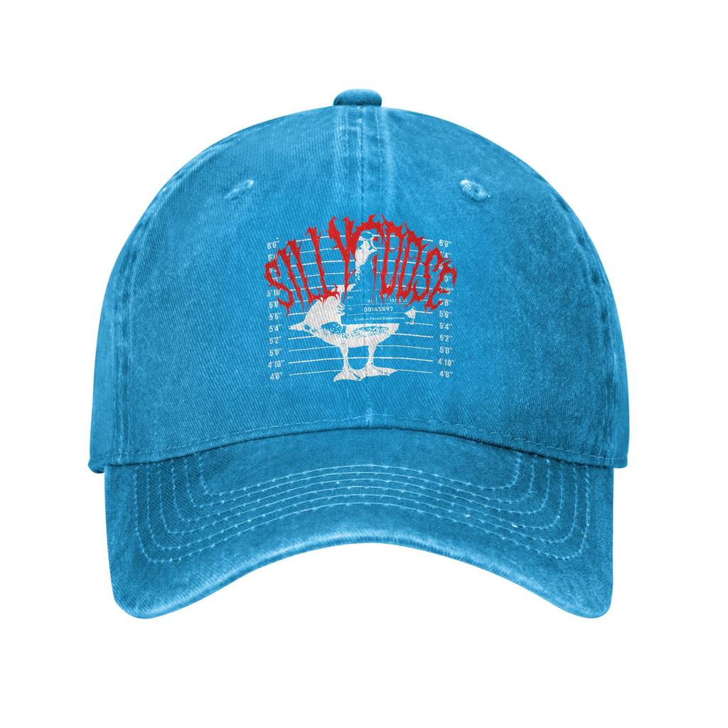 Got Too Silly Funny Saying Goose Meme Unstructured Baseball Cap Distressed Washed Jail Joke Goth Snapback Outdoor Adjustable Hat
