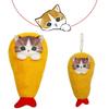 Cute Mofusand Shrimp Cat Plush Toy Hanging Ornament Gift For Cat Lovers