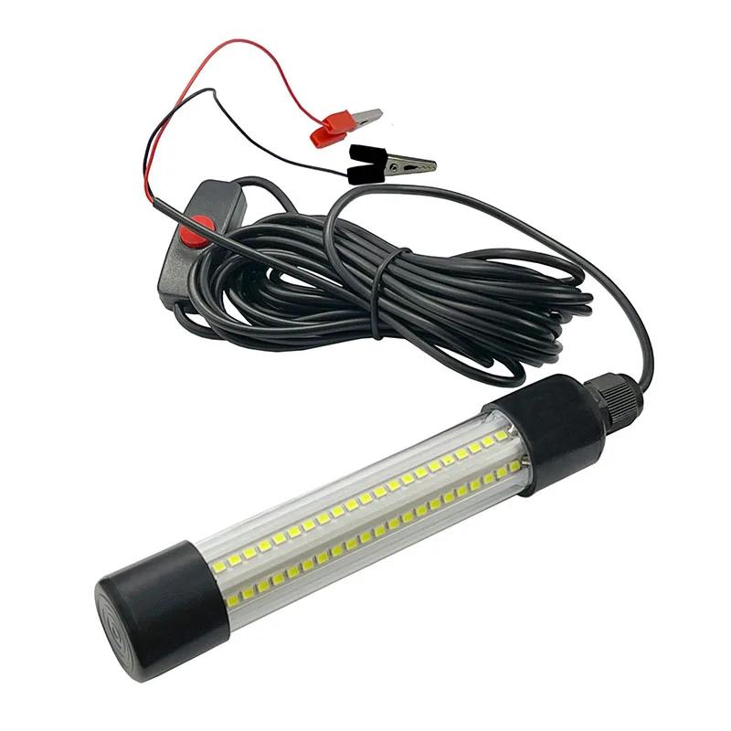 Neue 12V Unterwasserlichter IP68 Wasserdichte LED Fisch Locken Tintenfisch Lampen Set Fisch Lichter Angeln Licht Angeln Lampen Grüne Lichter
