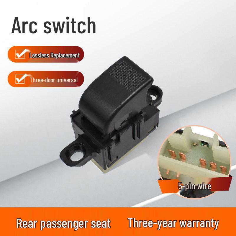 Compatible with Fengxing M5, Hai Xing 323, Premacy 2nd & 3rd Gen M5 Car Window Button No Door Disassembly
