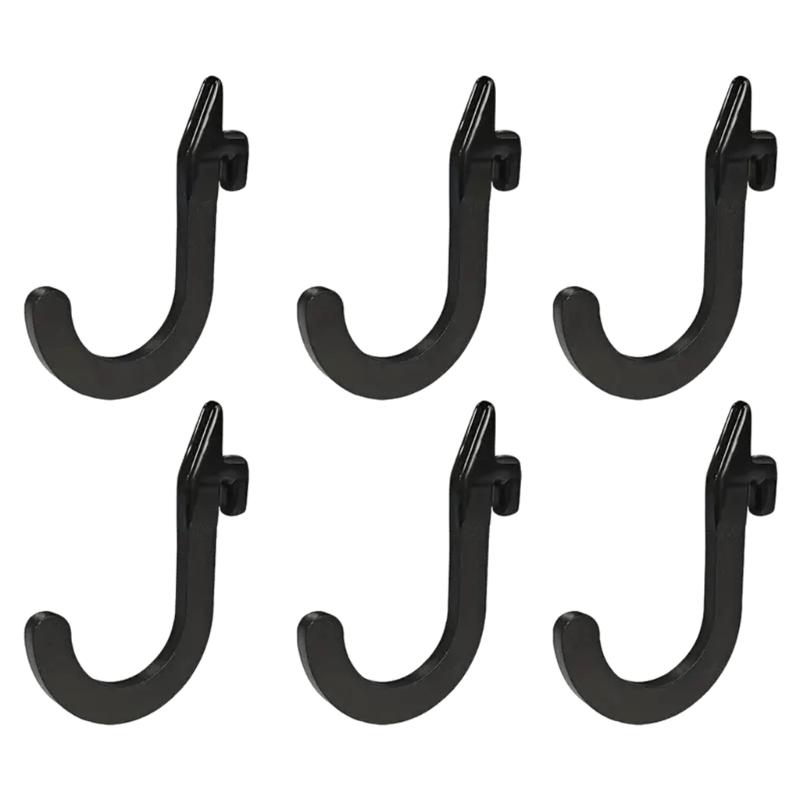 High Strengths J Hook For Power Rack 100kg Weight Capacity Without Tool Installation For Fitness Training Home Gym Use