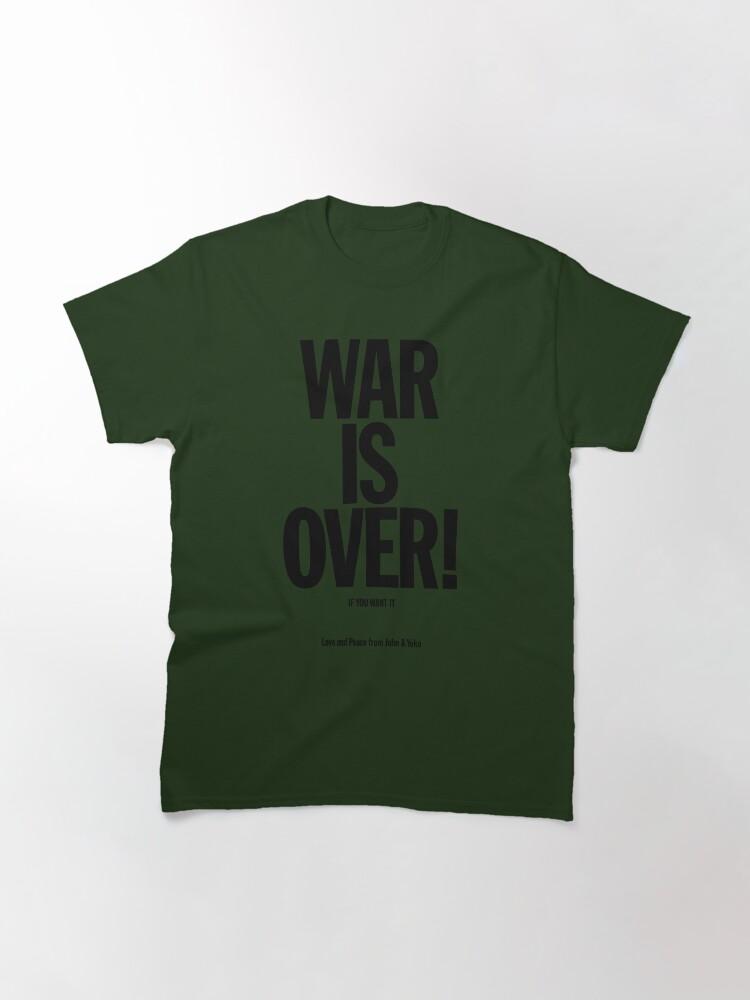 John Lennon John Lennon - War Is Over Classic T-Shirt