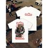 T-Shirt BDLM Singing Album Series T-Shirt Rundhals Baumwolle Kurzarm Lässig Mode Streetwear Geeignet für Männer Frauen