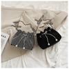 2022 Summer Mini Rhinestone Women's Bag Fashion Diamond-studded Blessing Bag Rhinestone Chain Messenger Bag