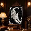 Pearl Painting Kit White Cat Theme Frameless Handicraft DIY Bedroom Decoration Living Room Wall Art Room Decoration Art Craft Decoration