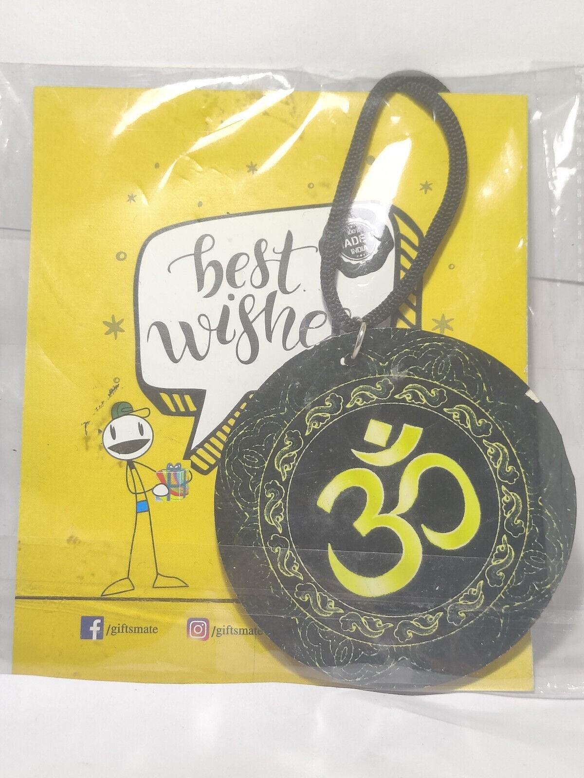 @Indian Traditional Fancy OM Car Hanging Multicolor