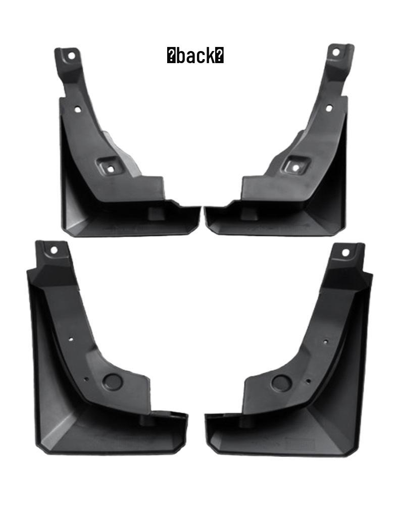 Fits 2019-2022 Toyota RAV4 2WD: Front & Rear Mudguard Covers for Tire Modification