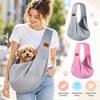 Front Pocket Cat Carrier Bag Large Capacity Shoulder Sling Bag Portable Pet Crossbody Bag  Outdoor