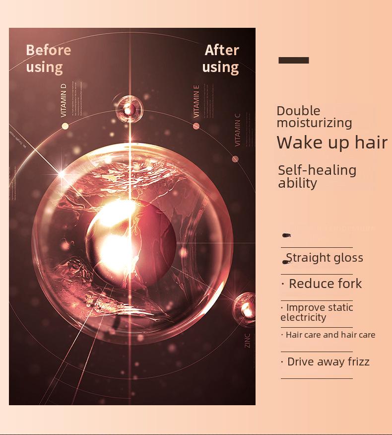 Dual-Purpose Ceramic Hair Straightener & Curling Iron: Safe for Hair, Ideal for Straightening and Styling Bangs