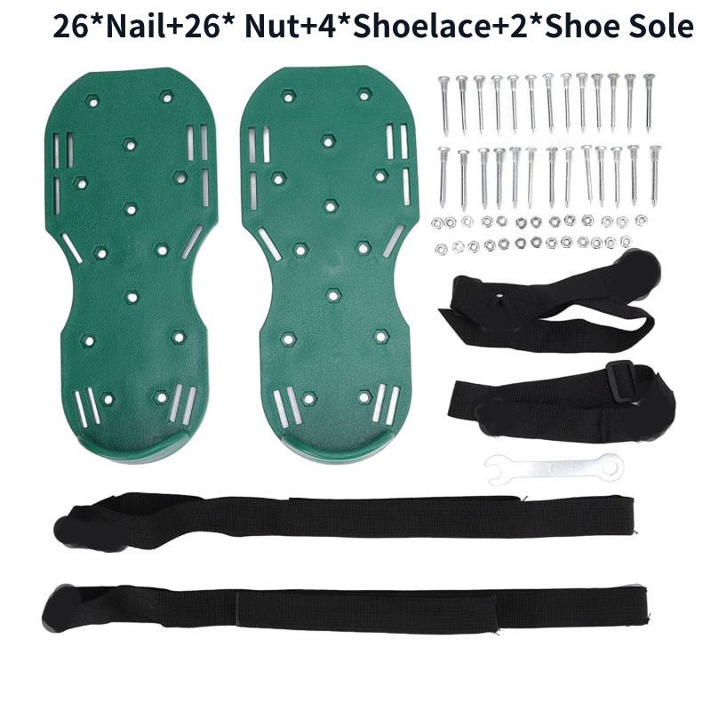 Garden Aerator Soil Spike Shoes Lawn Tool For Gardening And Landscaping Work
