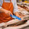 Raschietto Elettrico Portatile per Pesce Pulitore Efficiente per Pesce Raschietto Rimuovi Squame di Pesce Strumento per Frutti di Mare