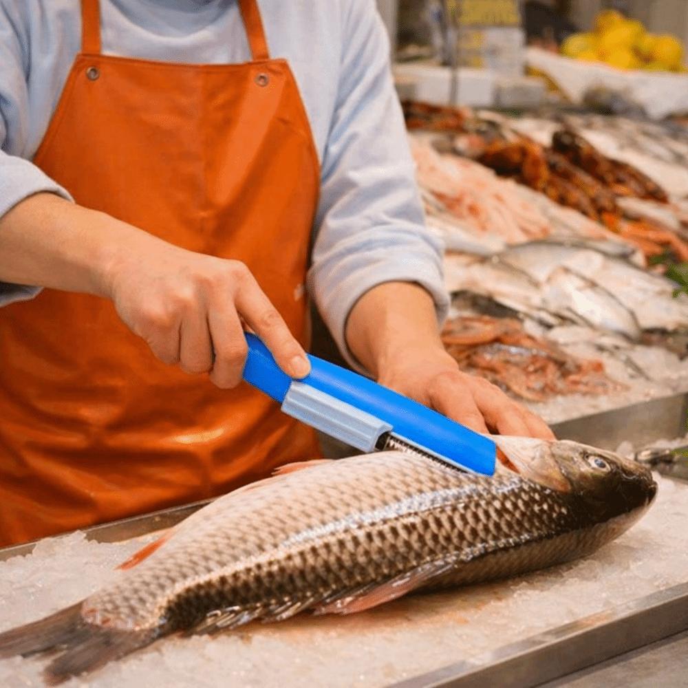 Raschietto Elettrico Portatile per Pesce Pulitore Efficiente per Pesce Raschietto Rimuovi Squame di Pesce Strumento per Frutti di Mare