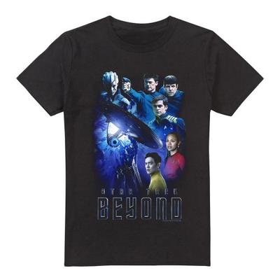 Pánské tričko s hereckým obsazením Star Trek: Beyond