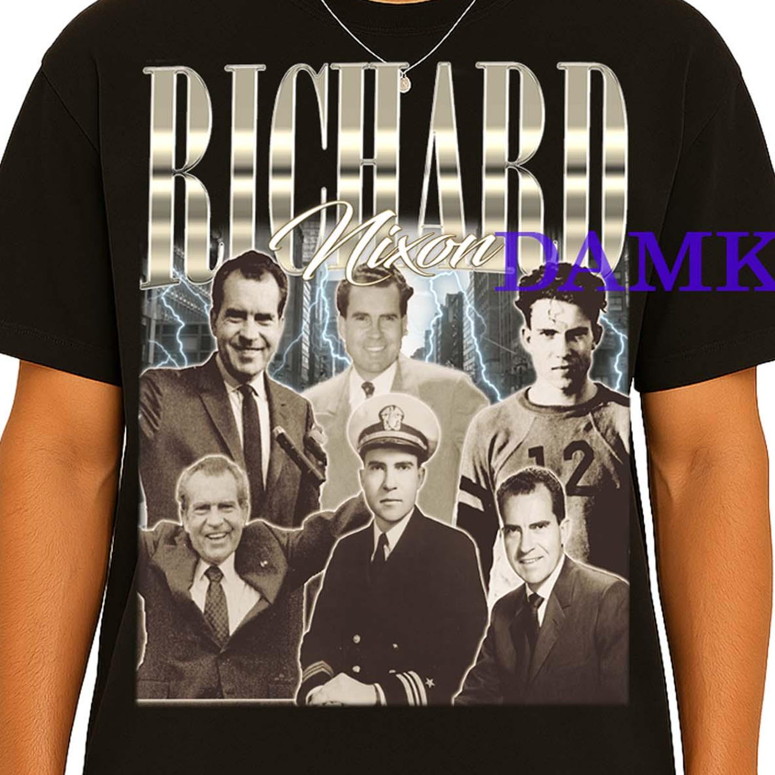 Richard Nixon Shirt, Richard Nixon Vintage TShirt, Richard Nixon Retro Fan Tees, Richard Nixon Bootleg Tee, Richard Nixon T-shirt S