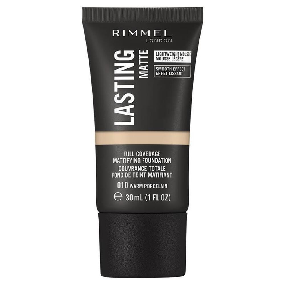 Rimmel Lasting Matte Foundation 010 Warm Porcelain