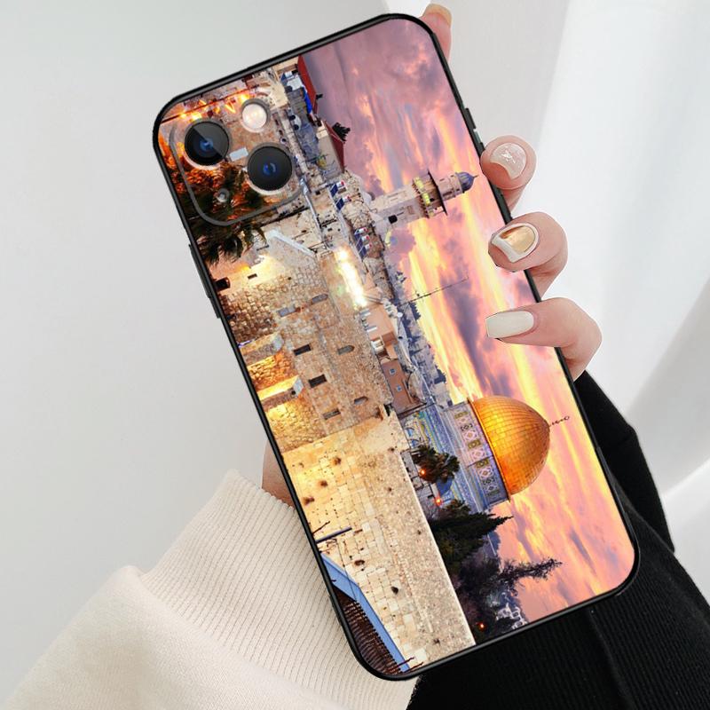 Jerusalem Western Wailing Wall Phone Case For iPhone 17 Pro Max 14 13 12 11 15 16 Pro Max mini 16 15 Plus 16e 17 Air Cover