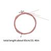 6Pcs/Set High-Quality Acoustic Guitar Strings - Replacement Guitar Strings, Premium Guitar Accessories