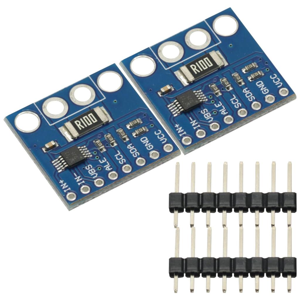 2Pcs INA226 IIC I2C Interface Bi-Directional Current Sensor Current/Power Monitoring Sensor Module for Arduino