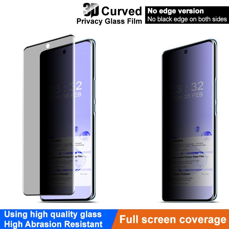 IMAK For Honor X50 5G Screen Protector Privacy 3D Curved Tempered Glass Film Saver