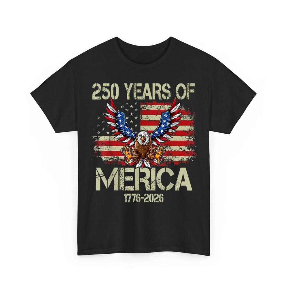 250 Years America Anniversary Bald Eagle 250th Birthday 17762026 TShirt Unisex T-Shirt XXXXL
