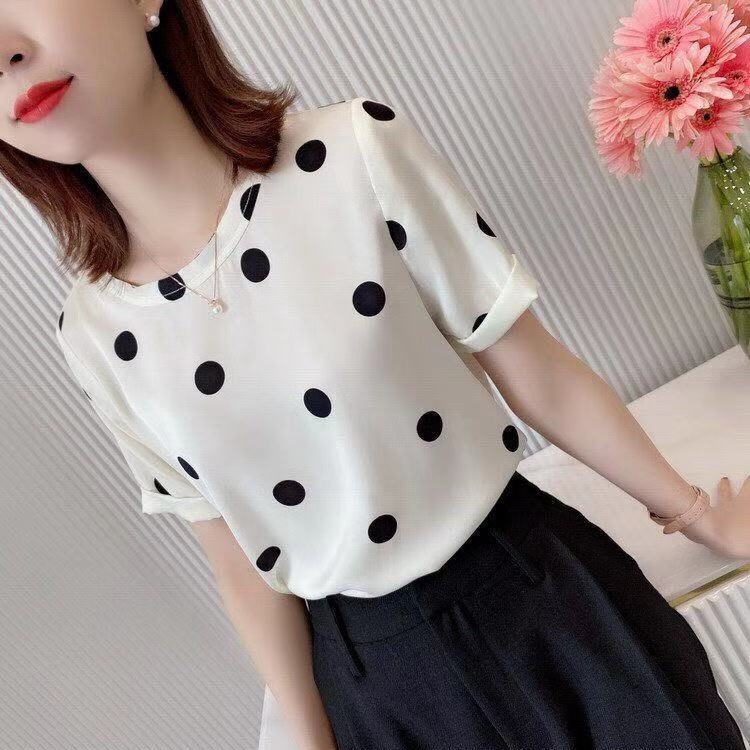 

Весенне-летняя новая модная футболка с круглым вырезом и короткими рукавами, повседневная универсальная удобная свободная одежда в стиле вестерн, женские топы XXXL чёрный