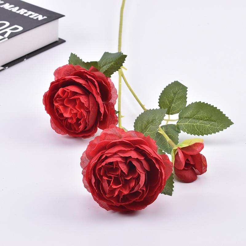 Faux Ranunculus Realistic Asiaticus For Event Decor And Photography Use Prop