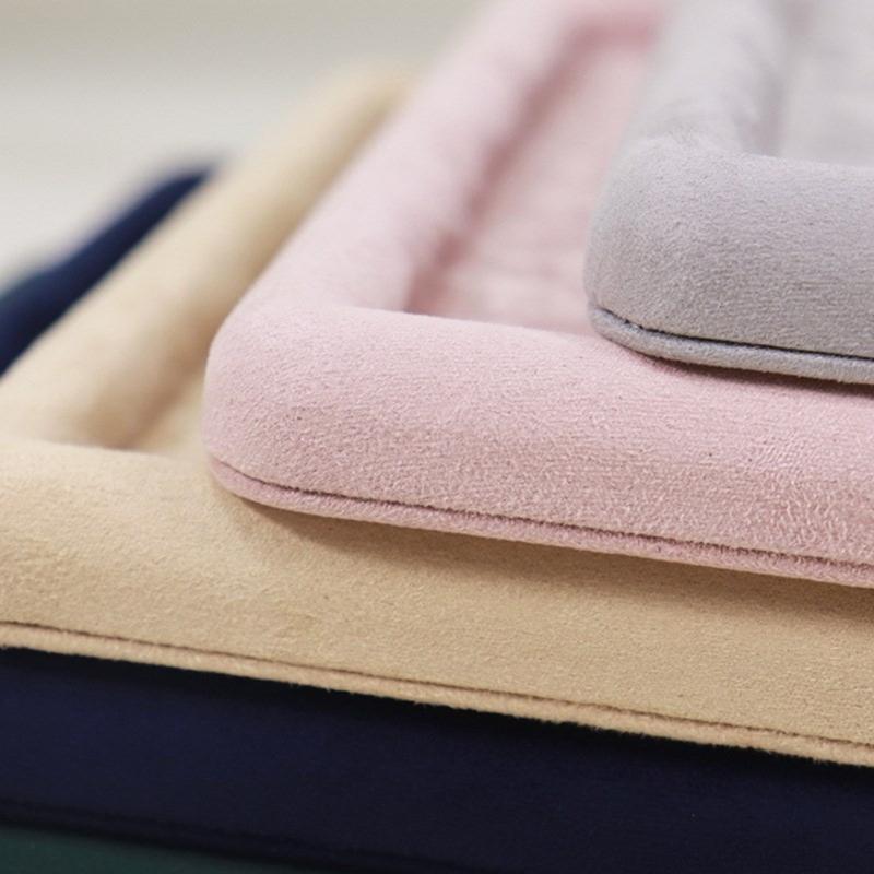 Stylový podnos na šperky s měkkým materiálem Minimalistický organizér do zásuvky na šperky Zaoblený prázdný držák na doplňky