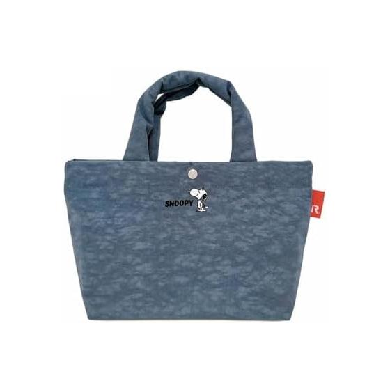 [Rootote] Women s Snoopy Tote Bag Small Free Standing Lightweight IP.Deli.Poly.Peanuts-0F 8437