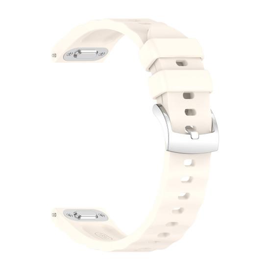 

Силіконовий ремінець для годинника, замінний, сумісний з Huawei Watch GT 6 41MM, регульований, водонепроникний, дихаючий, для жінок, чоловіків, смарт-годинника, спортивний браслет на зап ястя бежевий