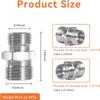 4 Pcs M14 to M16 Carbon Steel Fittings Adapters 115757 Hydraulic Attachment Fittings Converter for Mini Excavators