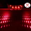 Bicycle Laser Parallel Line Taillight Waterproof Mountain Bike 2 Lasers Starry Sky 5LED Laser Taillight Safety Warning Taillight