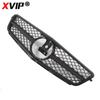 XVIP AMG Style Front Bumper Grille For Mercedes Benz C-Class W204 2008-2014 C180 C200 C350 S204 Glossy Black GTR Style Grille