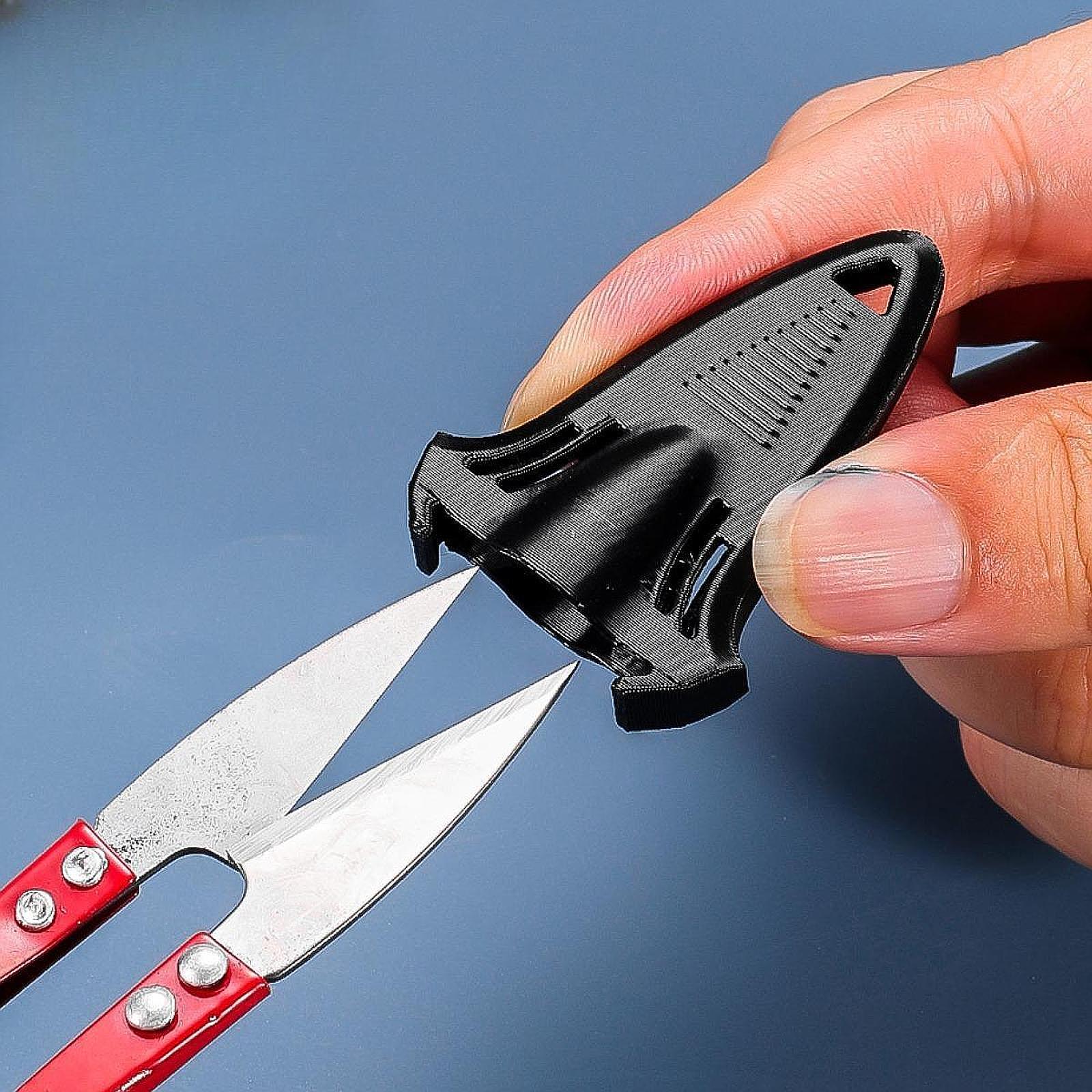 

Scissor Tip Cover, Sturdy, Lightweight Scissors Sheath Case ,Protector for Dressmaker , чорний