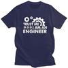 Trust Me I Am An Engineer Graphic Tee Unisex Slim Fit Cotton Streetwear T-Shirt